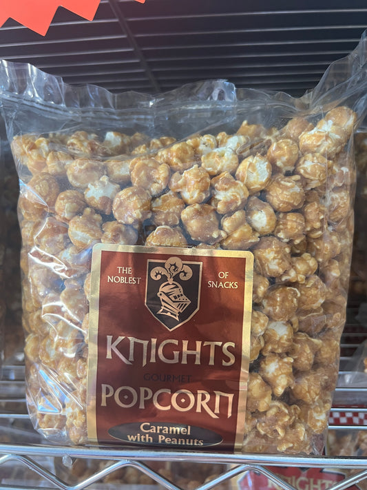 English Toffee Caramel Corn with Peanuts